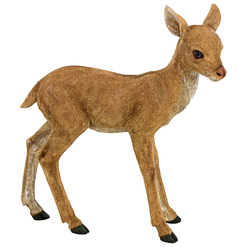 Design Toscano Foraging Fawn Baby Deer Statue - Thumbnail 2