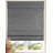 ARLO BLINDS Semi-privacy Grey-brown Bamboo Roman Shades-1758095974