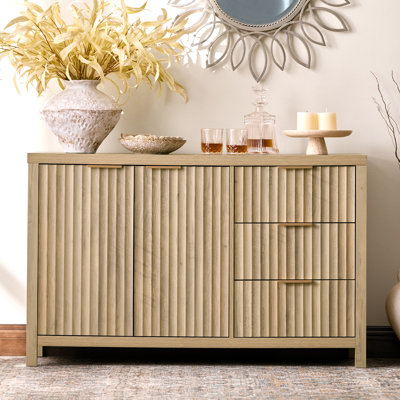 Buffet 47 po 3 tiroirs Nicolee