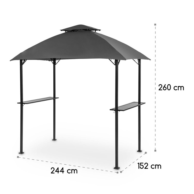 3m x 3.5m Steel Patio Gazebo