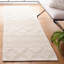 Tapis crème en laine tissé à la main Tarres-599374307