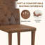 Chaise de salle à manger en tissu 4 pièces 4 pièces-1403803453-1403803450