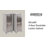 Seville Classics UltraHD 4-Door Stackable Locker Cabinet, 15" W x 18" D x 37.5" H each-111968597