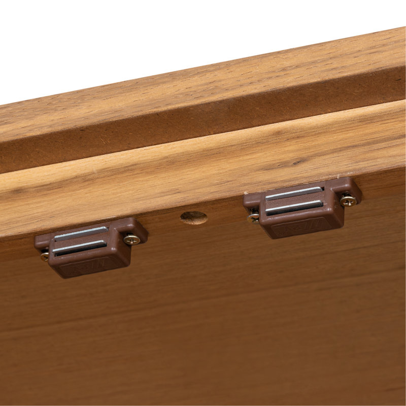Buffet, armoire de cuisine avec rangement, buffet contemporain pour l'intérieur, Naturel