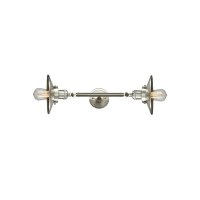 Éclairage pour meuble-lavabo 2 lumières rétro Elva