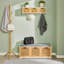 Segars Polyester Upholstered Storage Bench-1287539635