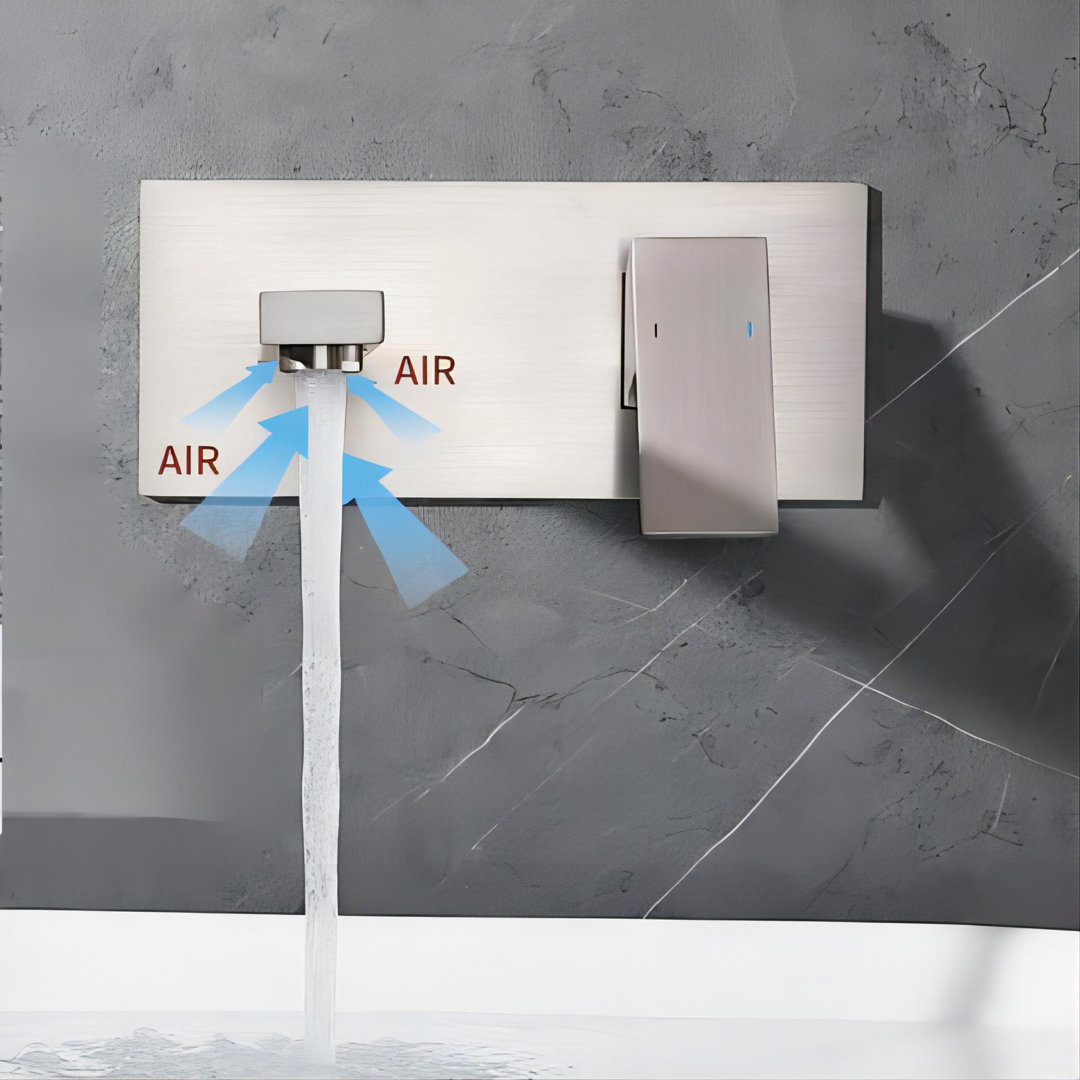 Wall Mounted Bathroom Faucet KISRAIS 