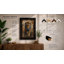 Tiger in Geometry Modern - Framed Print-1039670165-1039670175