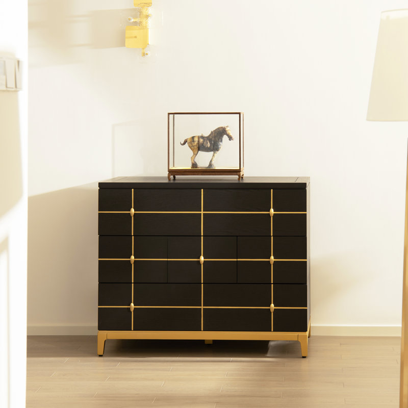 Coffre de rangement contemporain 42 po Kingsly