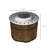 Outsunny Smokeless Fire Pit with Fireproof Mat-143248682