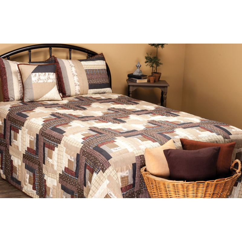 Express Log Cabin Throw