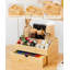 Organisateur de bar à café en bambou avec tiroir, rangement pour comptoir à espresso pour capsules, pailles, cuillères et accessoires pour le thé