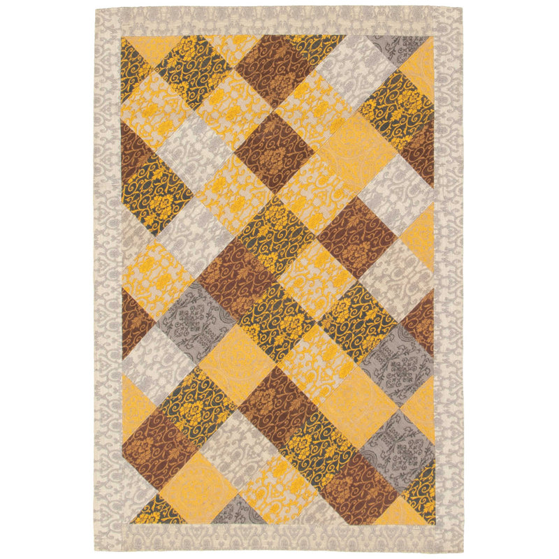 Chenille Geometric Indoor Rug