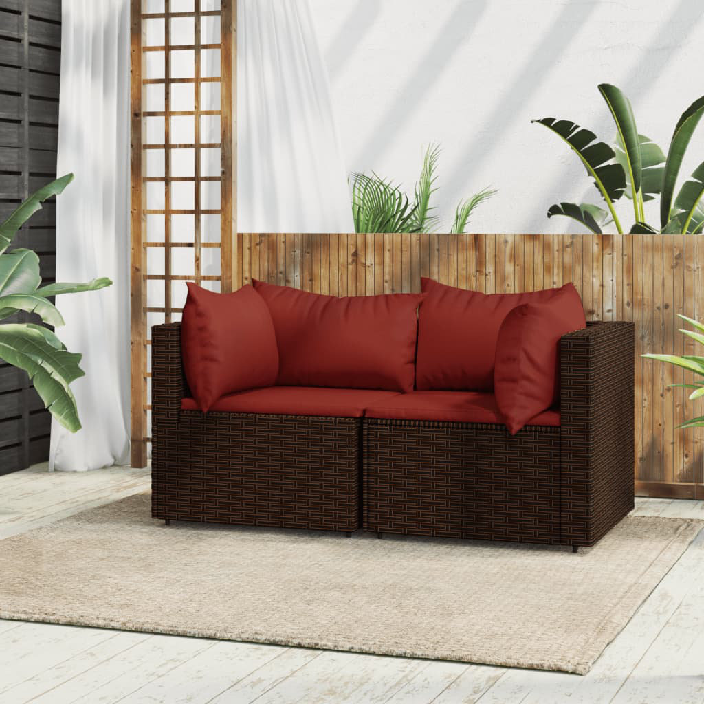 Gartensofa Kopper mit Kissen