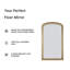 Miroir de plancher Fintan
