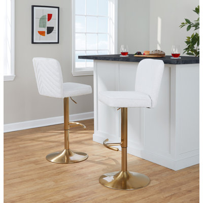 Henry Adjustable Barstool - Set Of 2