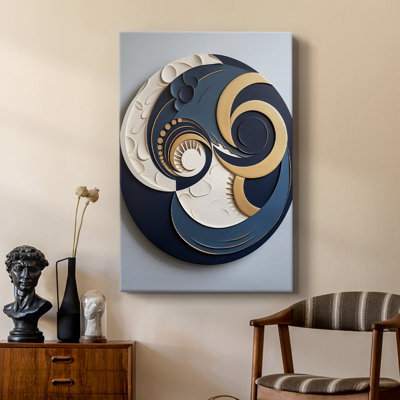 ABSTRACT Series DLV -Custom Wrapped Gallery Cavas
