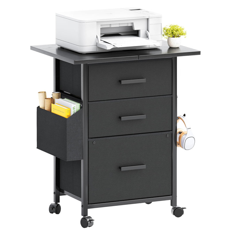55.8cm Wide 3 -Drawer Mobile File Cabinet