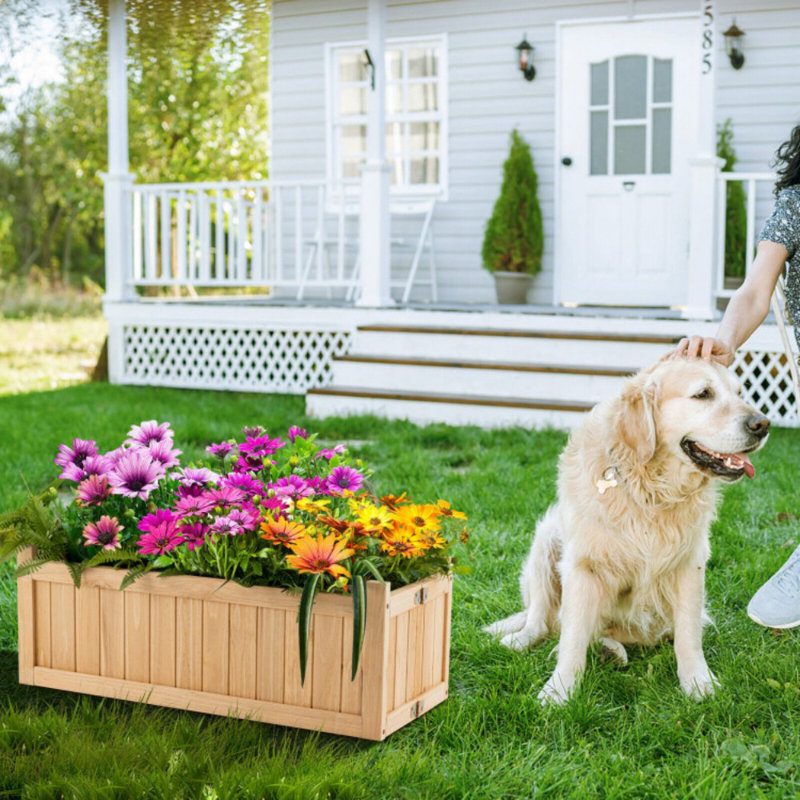 Boîte à fleurs en bois Genthner