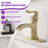 Single-handle Bathroom Faucet with Drain Assembly-59998226