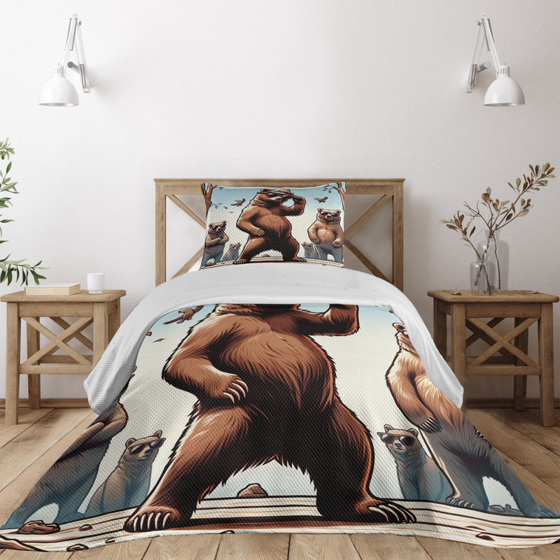 Polyester Coverlet, Twin Coverlet + 1 Standard Shams