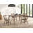 60.4" W Mid-Century Modern Dining Table, Walnut-1766977371