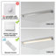 1-Light 100cm LED Integrated Flush Mount