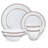 Aaryn-Paul 16 Piece Porcelain China Dinnerware Set - Service for 4