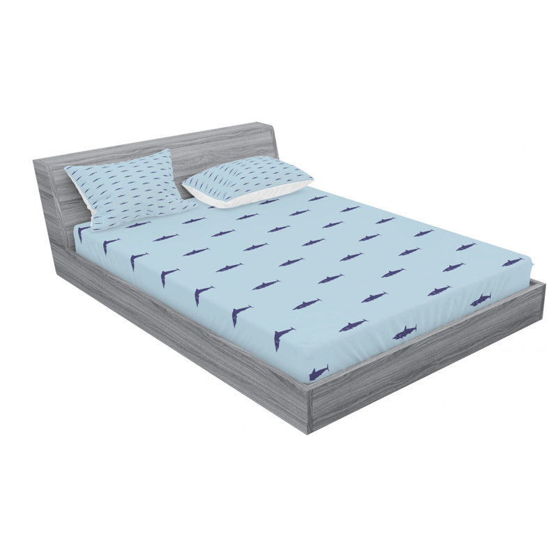 Microfiber Sheet Set, Full Sheet Set with Fitted Sheet