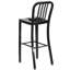 Tabouret de comptoir de 24 po en métal de qualité commerciale avec repose-pieds Carouthers par Flash Furniture-33123336-70482175