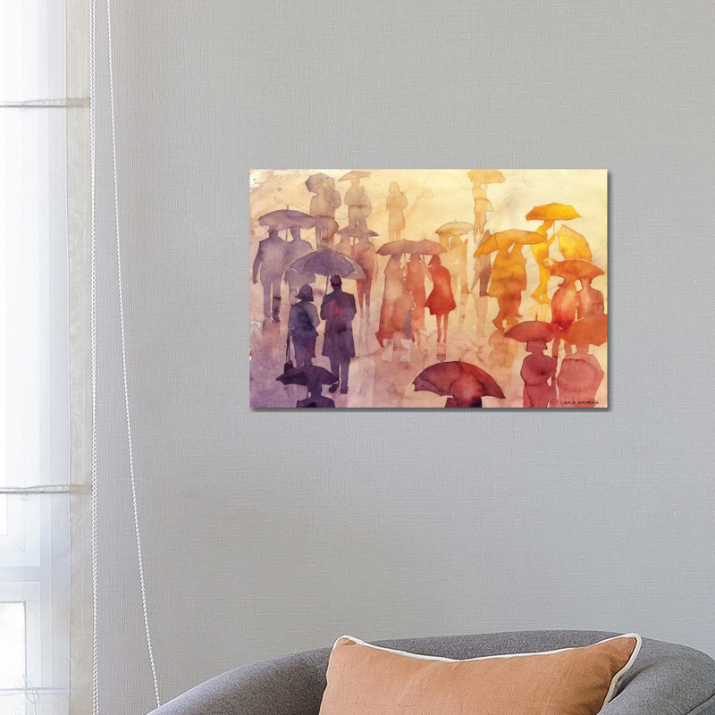 Summer Day by Maja Wronska - Wrapped Canvas Painting, 66.04 cm H x 45.72 cm W x 3.175 cm D
