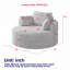 Canapé éponge Boneless, fauteuil-lit moderne moelleux-531973633-531973642