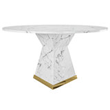 Simone Round Pedestal Dining Table