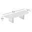 Tablette flottante en acier inoxydable Oru-109575390