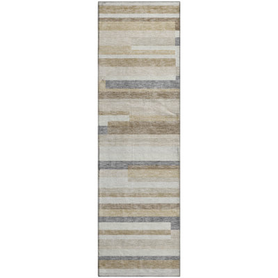 Premium Machine Washable Prisco Ivory Rug
