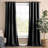 100% Room Darkening Blackout Eyelet Thermal Curtain (168 X 213 size have single panel)-2010985576-2010985554