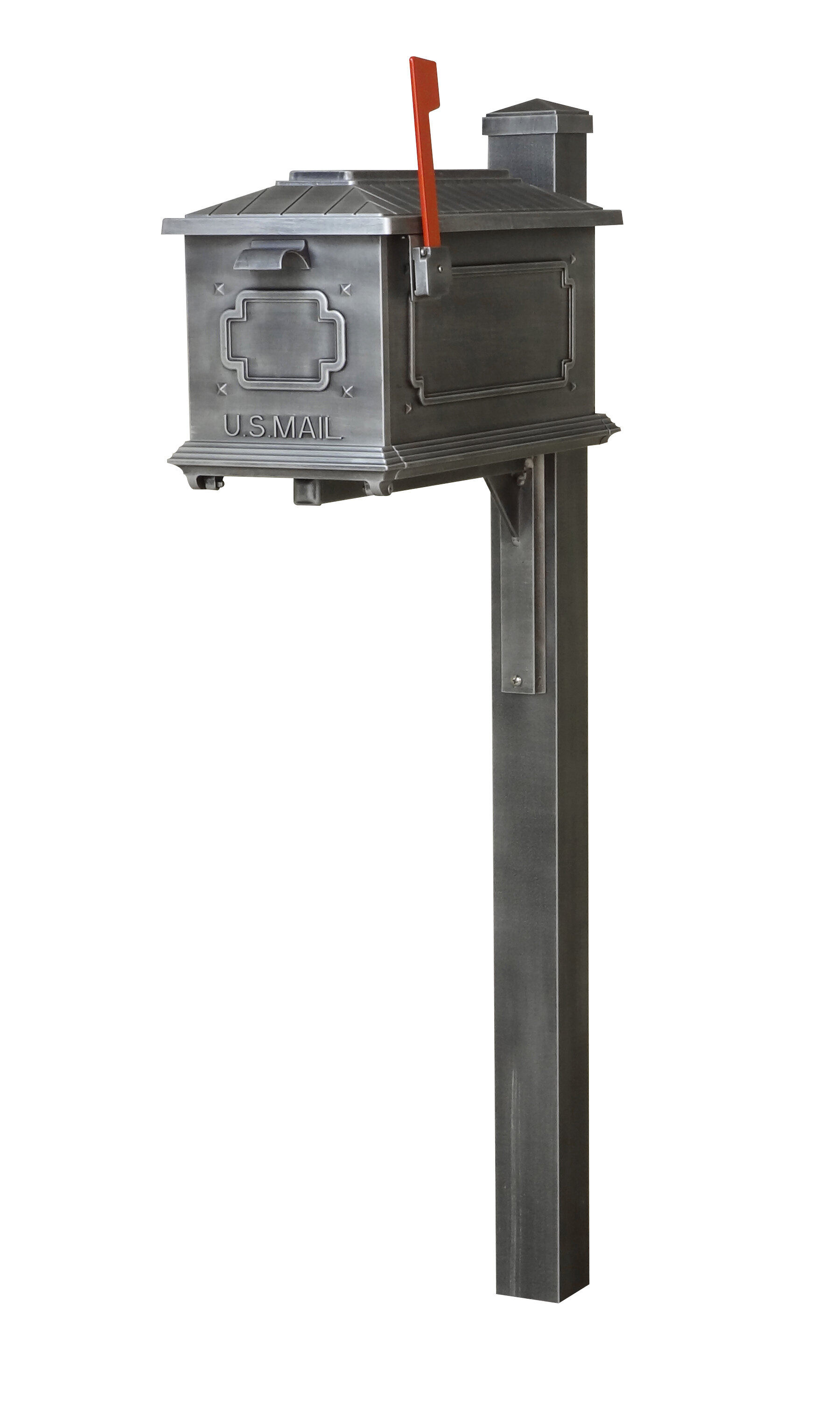 Special Lite Products Kingston Post Mounted Mailbox & Reviews | Wayfair