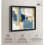 Décoration murale Golden Striations Shadowbox Print par Art Remedy, cadre noir, 16 x 16-216371276-216371267