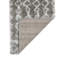 Tapis marocain à poils longs gris-1316951809
