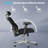Office Chair Ergonomic Desk Chair, High Back Computer Chair With Wheels, Home Sutdy Chair For Heavy People, Office Chair Adjustable Seat Depth, 3D Armrests And Adjustable Headrest-124821776