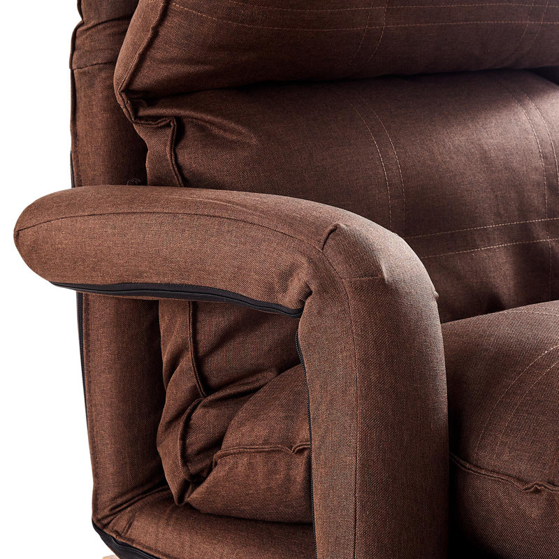 Hamall 60cm Wide Zero Gravity Recliner, Brown