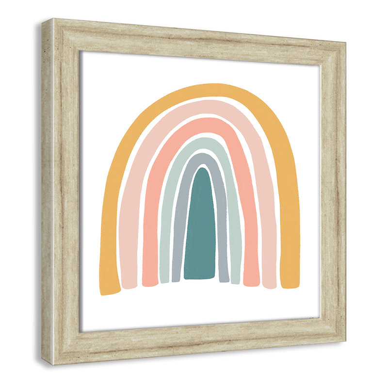 Plants & Flowers, 14" H x 14" W x 0.63" D, Beige Flat Framed
