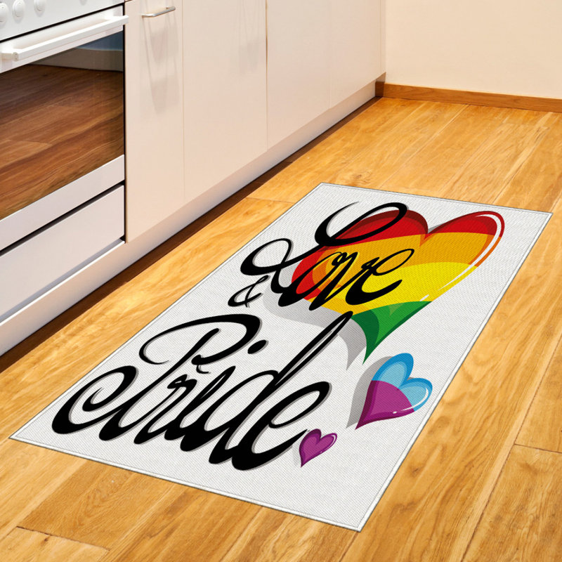 Pride High Density Long Fiber Poly Threads Decorative Area Rug Carpet, Rectangle 2'7" x 5'