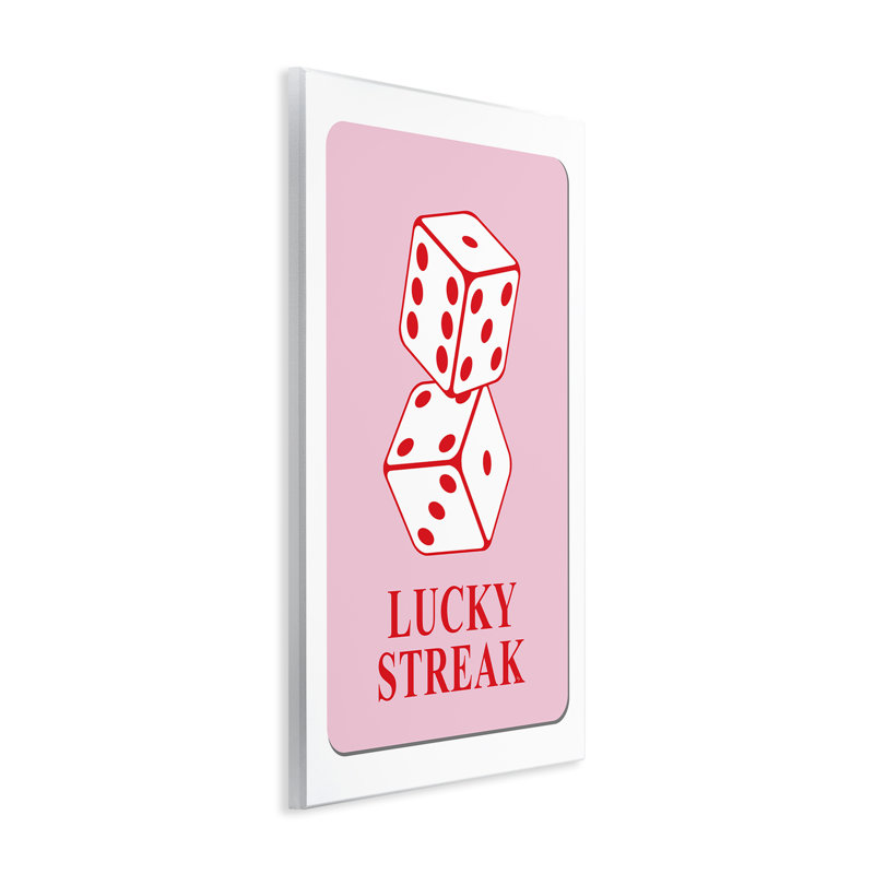«Lucky Streak Dice» par Martina Pavlova, H 15 po x l 10 po
