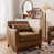 Caramel Tan Brown Faux Leather selected