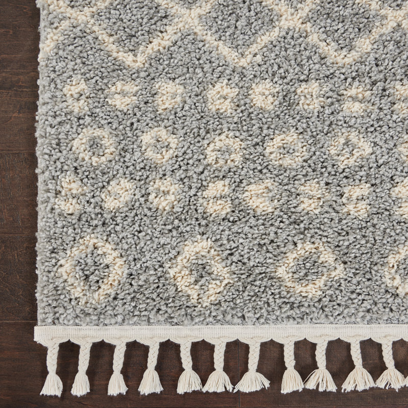 Camille Geometric Area Rug, Rectangle 279 x 381cm