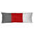Gris / rouge écarlate