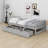 Platform Bed, With Drawers-1776340090