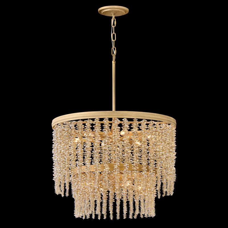 Fredrick Ramond Rubina Medium Convertible Chandelier, 10 Lights