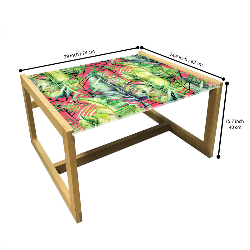 Jalayha Sled Coffee Table, 62cm H x 74cm W x 40cm D